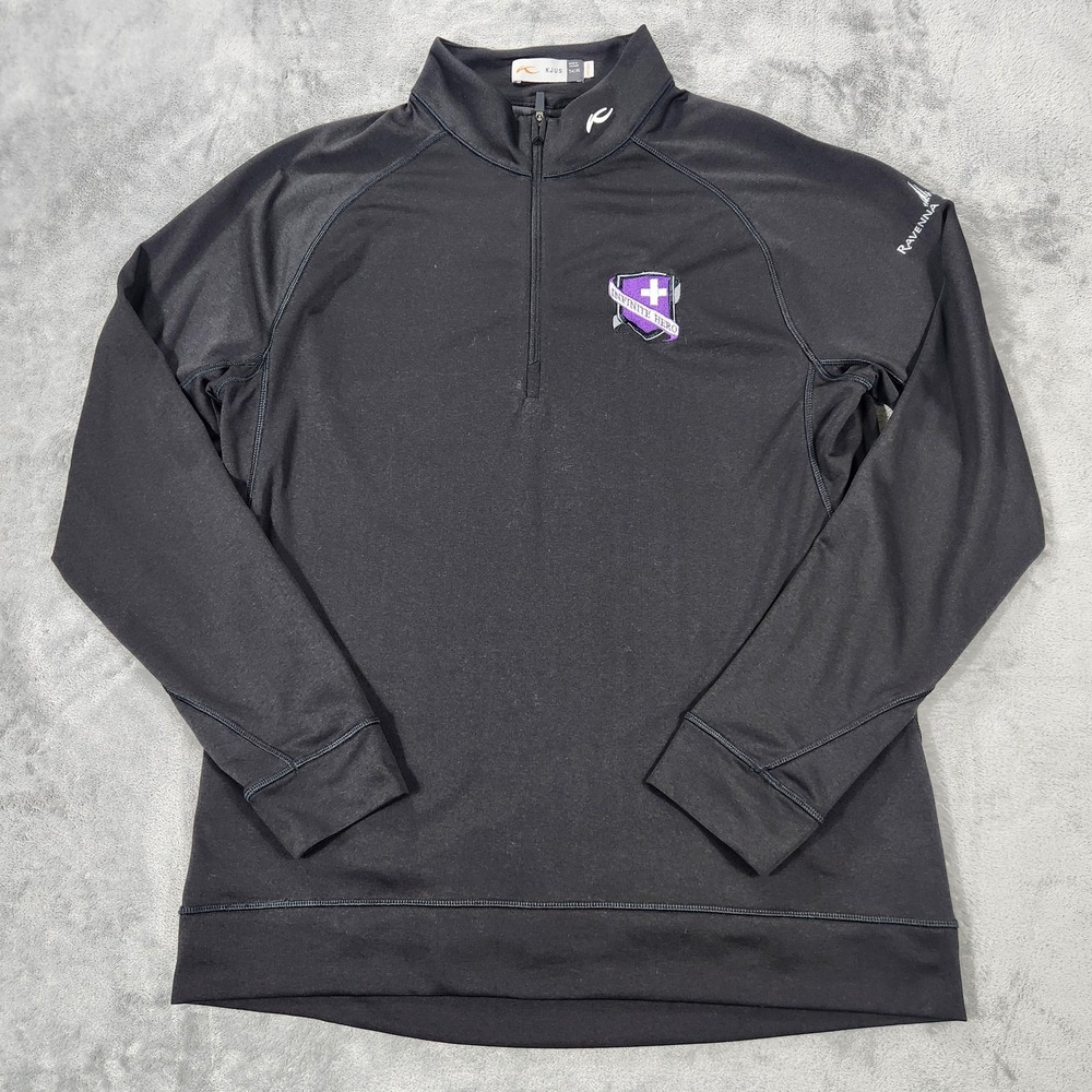 KJUS Kaeno Pullover Shirt Mens XL‎ Golf 1/4 Zip UV Lightweight